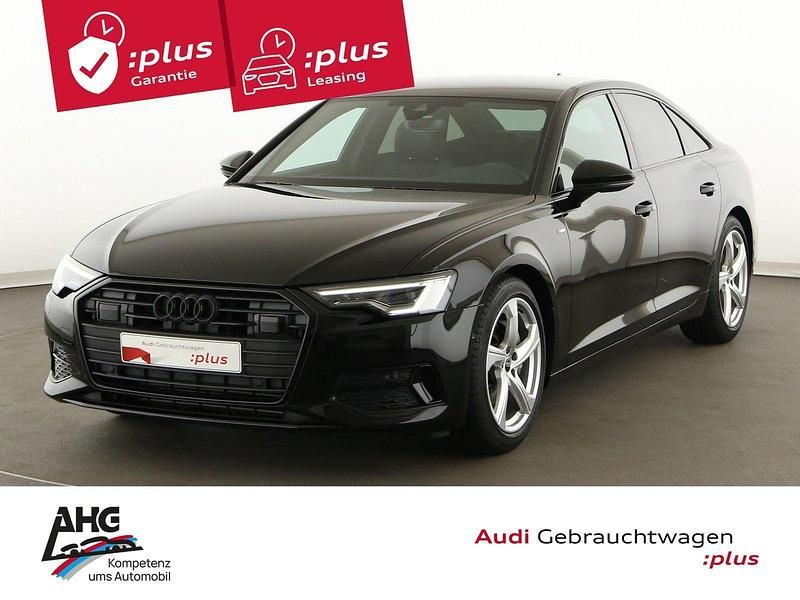 Brillantschwarz Gebraucht 2023 Audi A6 Sport Limousine | 43.890 € (Guter Preis) - Bild 1/4