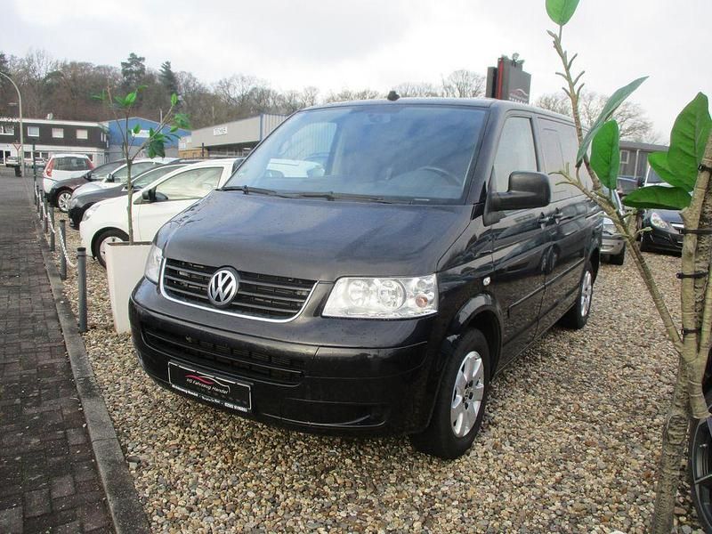 Schwarz Gebraucht 2007 VW Transporter Comfortline Van | 9.499 € - Bild 1/4