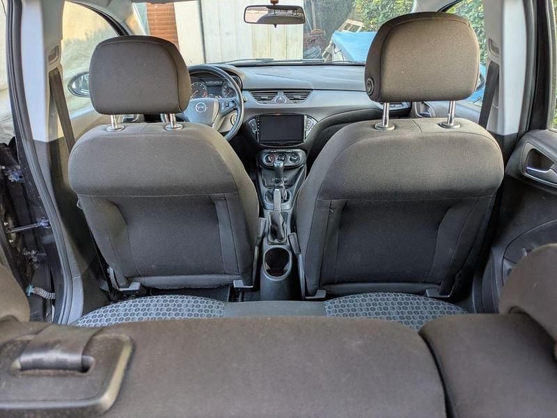 Gebraucht Opel Corsa drive 90 PS (66 kW) 2015 Schwarz Kleinwagen