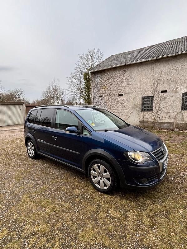 Gebraucht VW Touran Cross 140 PS (102 kW) 2008 Blau Van / Kleinbus
