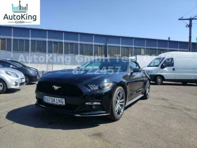 Schwarz metallic Gebraucht 2016 Ford Mustang Cabrio | 23.500 € (Superpreis) - Bild 1/4