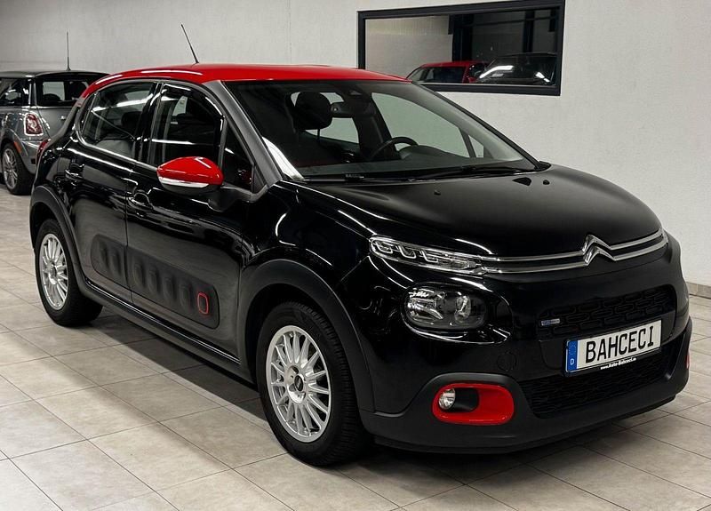Gebraucht Citroën C3 Shine 82 PS (60 kW) 2017 Schwarz Kleinwagen