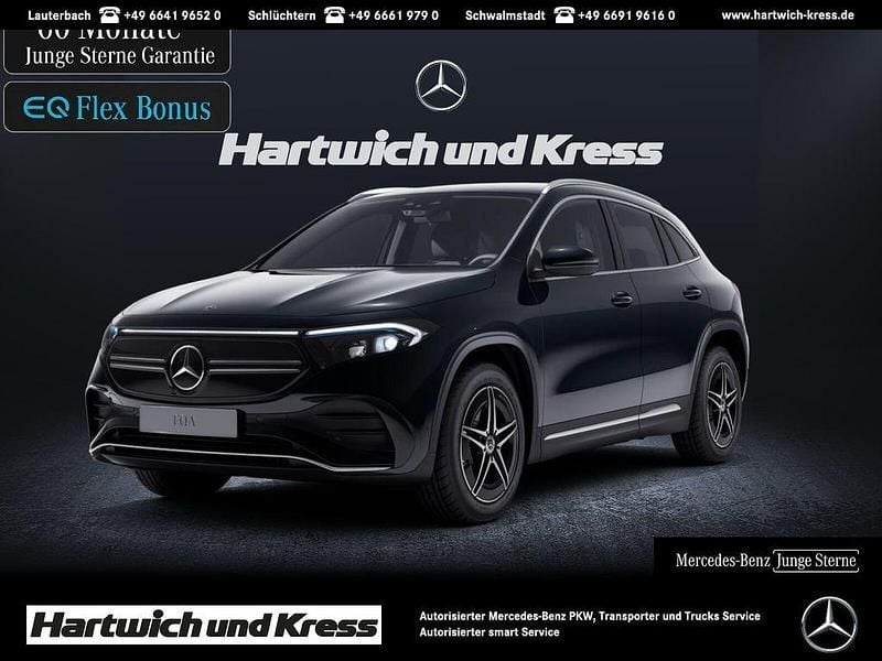 Kosmosschwarz lack Gebraucht 2023 Mercedes EQA250 AMG line SUV | 28.390 € (Superpreis) - Bild 1/4