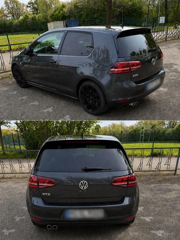 Gebraucht VW Golf GTD 184 PS (135 kW) 2016 Grau Coupé