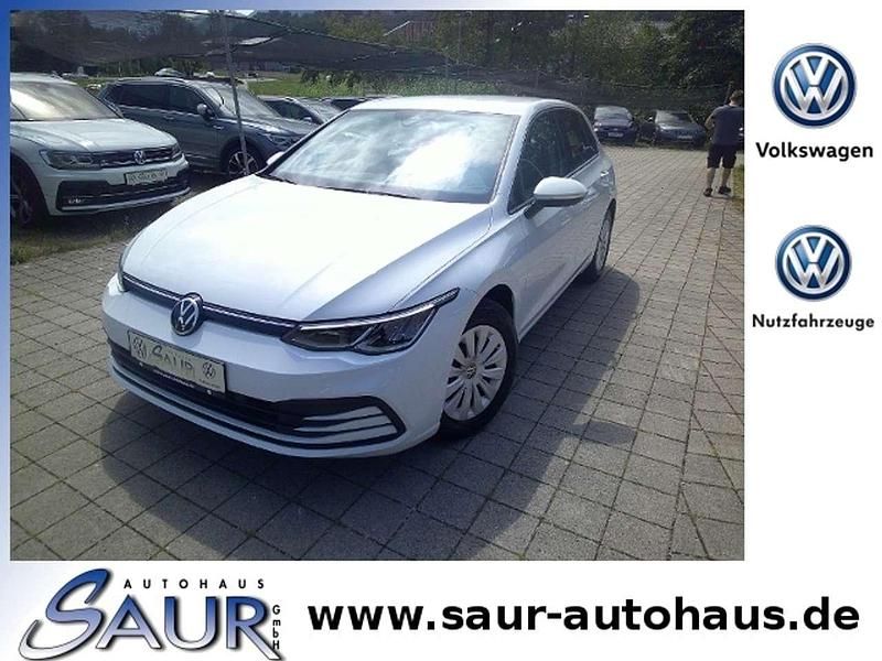 Pure white Gebraucht 2021 VW Golf VIII Basis Limousine | 17.489 € (Guter Preis) - Bild 1/4