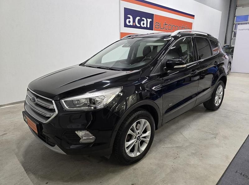 Gebraucht Ford Kuga Titanium 150 PS (110 kW) 2017 Schwarz SUV