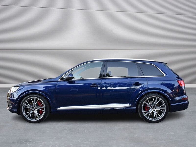 Gebraucht Audi SQ7 Advanced 435 PS (319 kW) 2018 Blau SUV