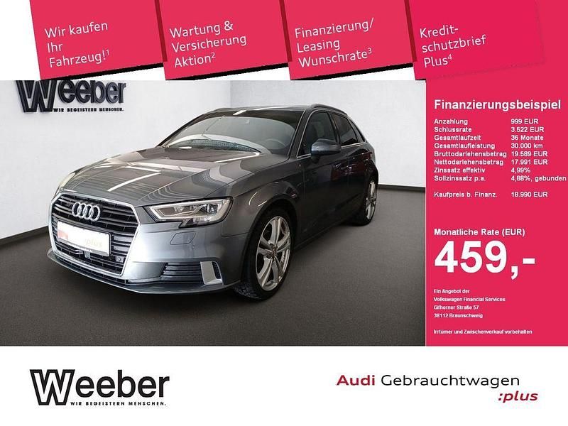 Gebraucht Audi A3 Comfort 150 PS (110 kW) 2019 Grau Limousine
