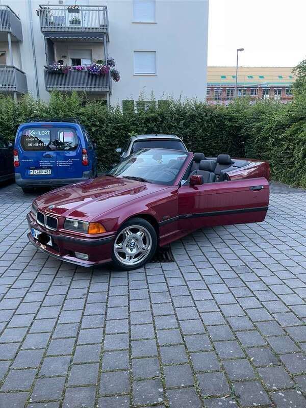 Rot Gebraucht 1994 BMW 318 Cabriolet Cabrio | 7.499 € - Bild 1/4