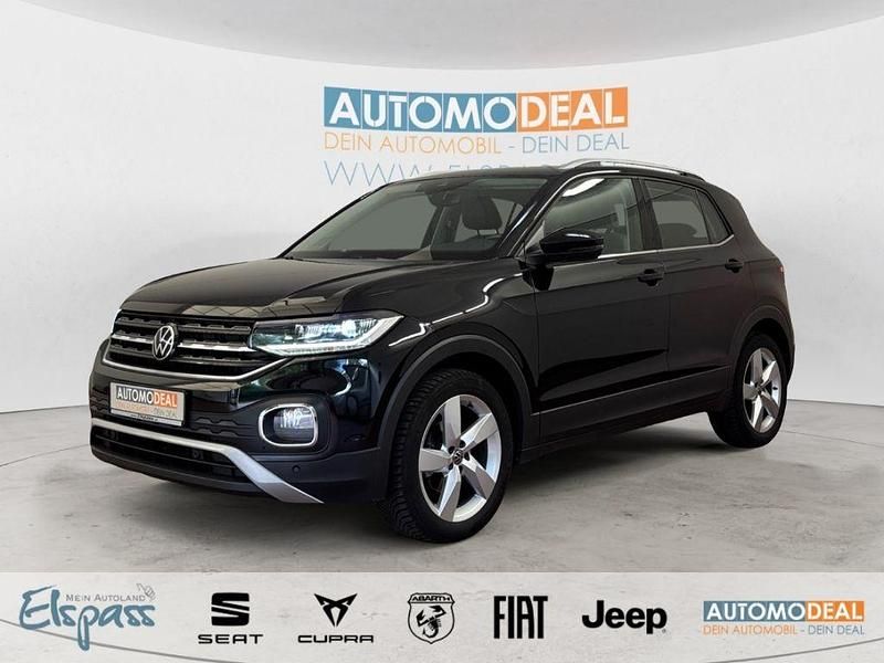 Schwarz Gebraucht 2022 VW T-Cross Style SUV | 19.950 € (Fairer Preis) - Bild 1/4
