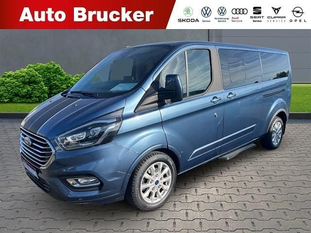 Blau Gebraucht 2021 Ford Tourneo Custom Titanium X Kombi | 35.790 € (Fairer Preis) - Bild 1/4