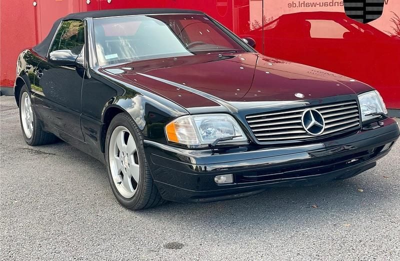 Schwarz Gebraucht 1999 Mercedes SL500 Cabrio | 15.000 € - Bild 1/4