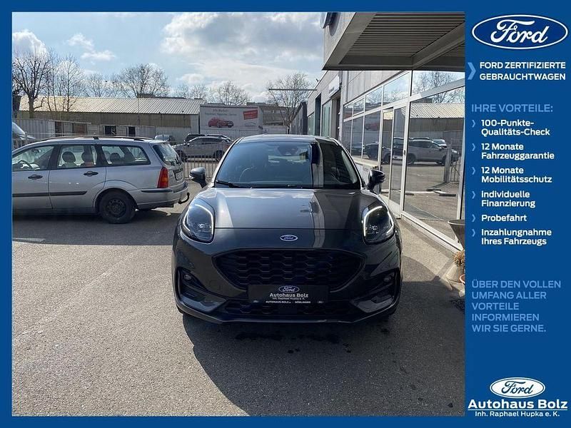 Grau Gebraucht 2020 Ford Puma Gen-E ST-Line SUV | 16.490 € (Fairer Preis) - Bild 1/4