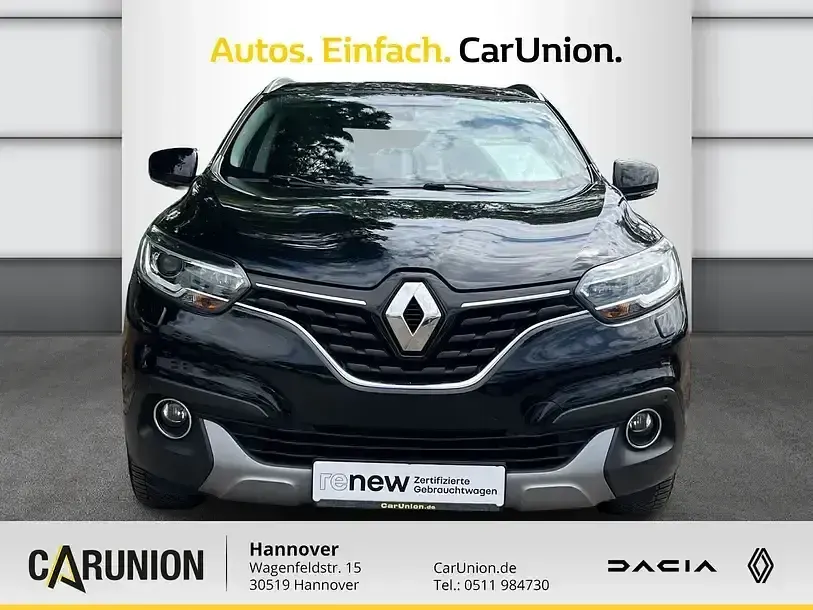 Gebraucht Renault Kadjar 131 PS (96 kW) 2016 Black pearlschwarz SUV