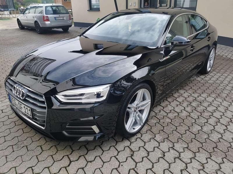 Schwarz Gebraucht 2018 Audi A5 Sportback Sport Coupé | 24.000 € (Superpreis) - Bild 1/4