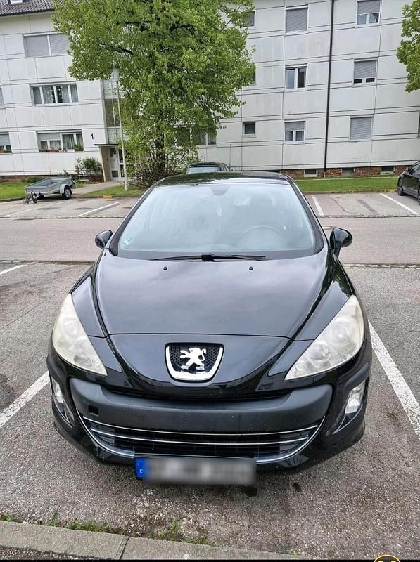 Schwarz Gebraucht 2008 Peugeot 308 Limousine | 2.200 € (Fairer Preis) - Bild 1/4