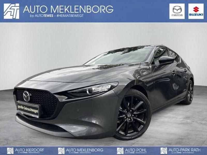 Machine grey Gebraucht 2022 Mazda 3 Homura-Line Limousine | 23.990 € (Fairer Preis) - Bild 1/4