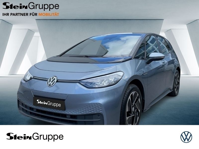 Gebraucht VW ID.3 Pro Performance 150 kW (204 PS) 2021 Stonewashed blue schwarz Kleinwagen