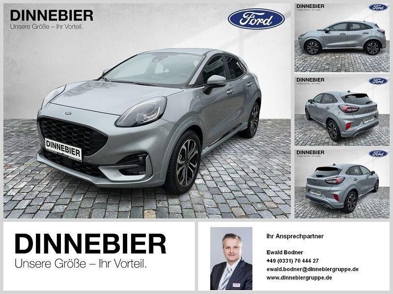 Mineral silber met Gebraucht 2023 Ford Puma ST-Line SUV | 19.380 € (Superpreis) - Bild 1/1