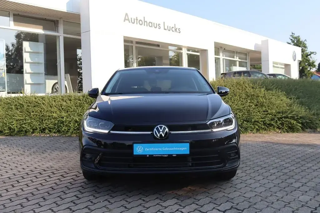 Gebraucht VW Polo Move 95 PS (69 kW) 2025 Schwarz (deep black perleffekt) Kleinwagen