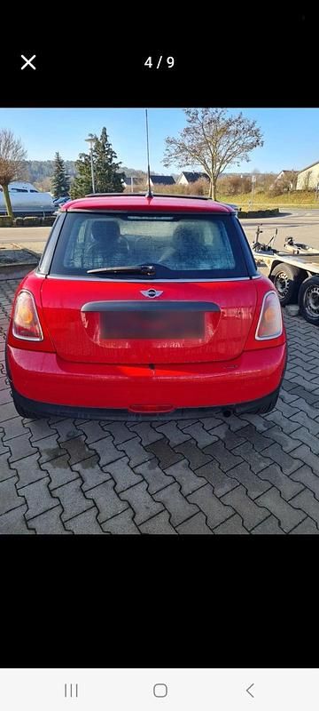 Usata Mini Cooper 116 CV (85 kW) 2009 Rosso Utilitaria