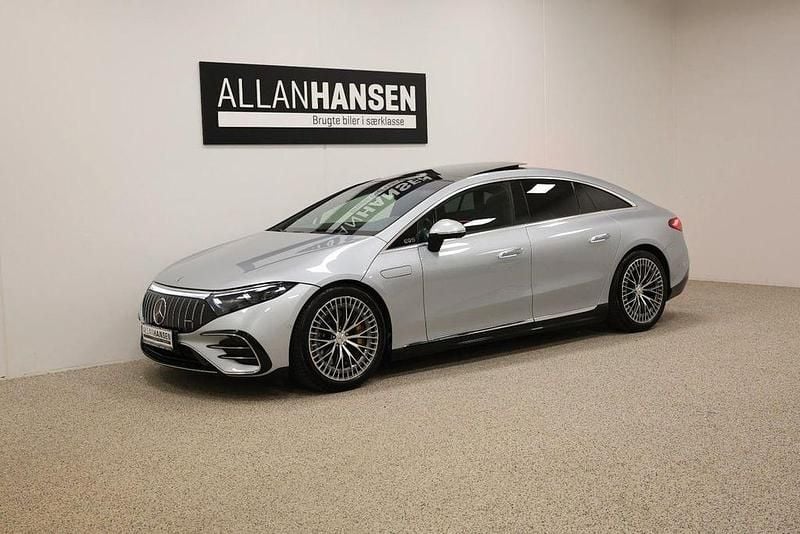 Silber Gebraucht 2021 Mercedes EQS 53 AMG AMG Limousine | 71.900 € (Fairer Preis) - Bild 1/4