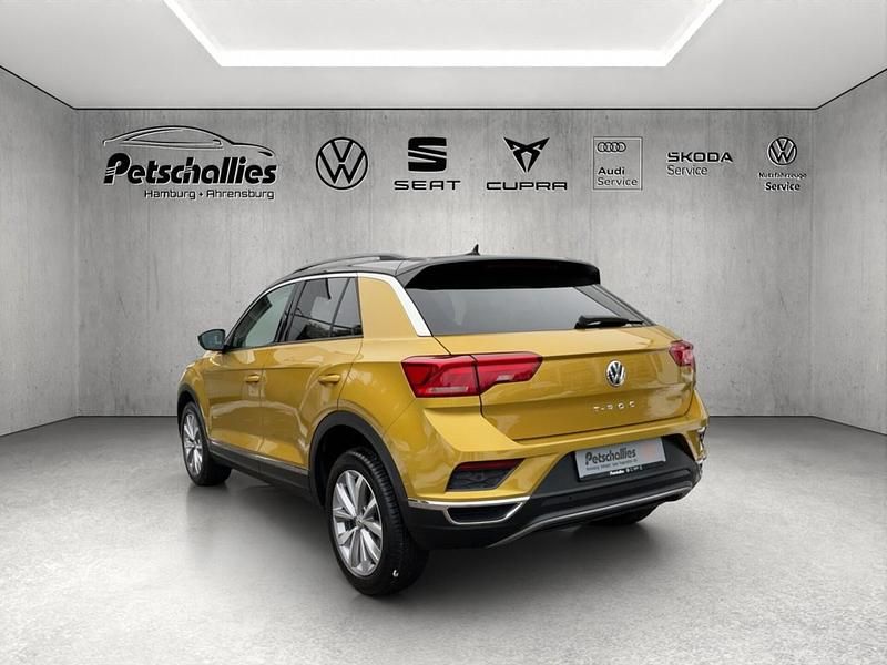 Gebraucht VW T-Roc Style 150 PS (110 kW) 2019 Gelb SUV