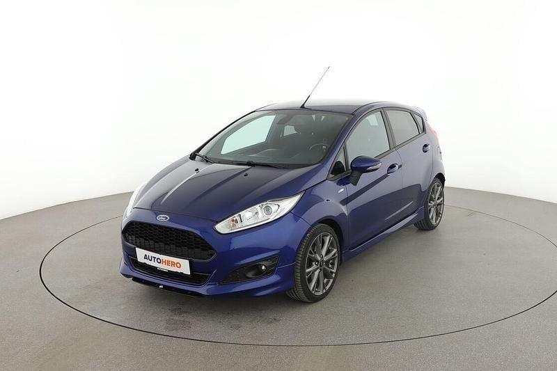 Blau Gebraucht 2017 Ford Fiesta ST-Line Kleinwagen | 9.880 € (Fairer Preis) - Bild 1/3