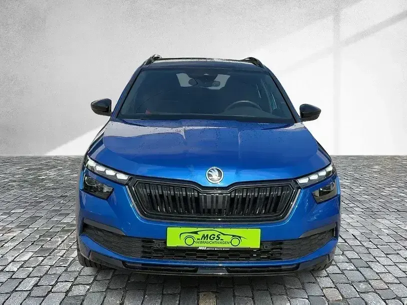 Gebraucht Skoda Kamiq Monte Carlo 110 PS (80 kW) 2021 Raceblau metallic SUV
