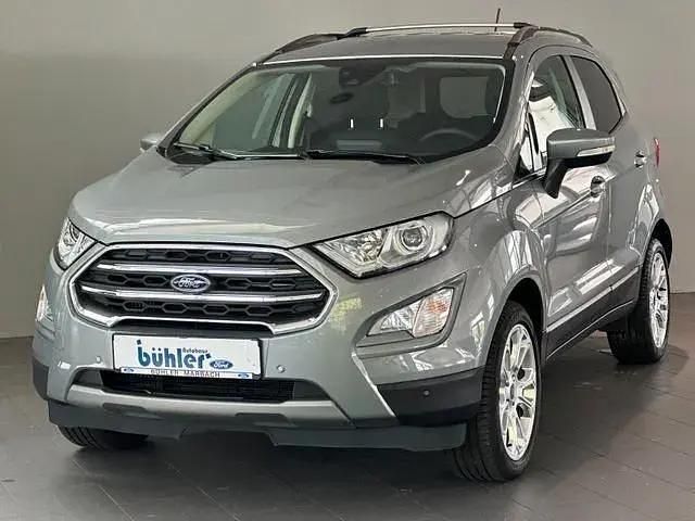 Silber Gebraucht 2022 Ford Ecosport Titanium SUV | 16.490 € (Fairer Preis) - Bild 1/4