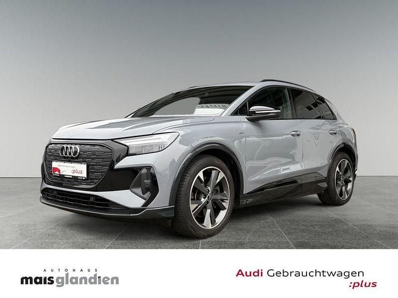 Kieselgrau Gebraucht 2022 Audi Q4 e-tron S-Line SUV | 29.680 € (Guter Preis) - Bild 1/4