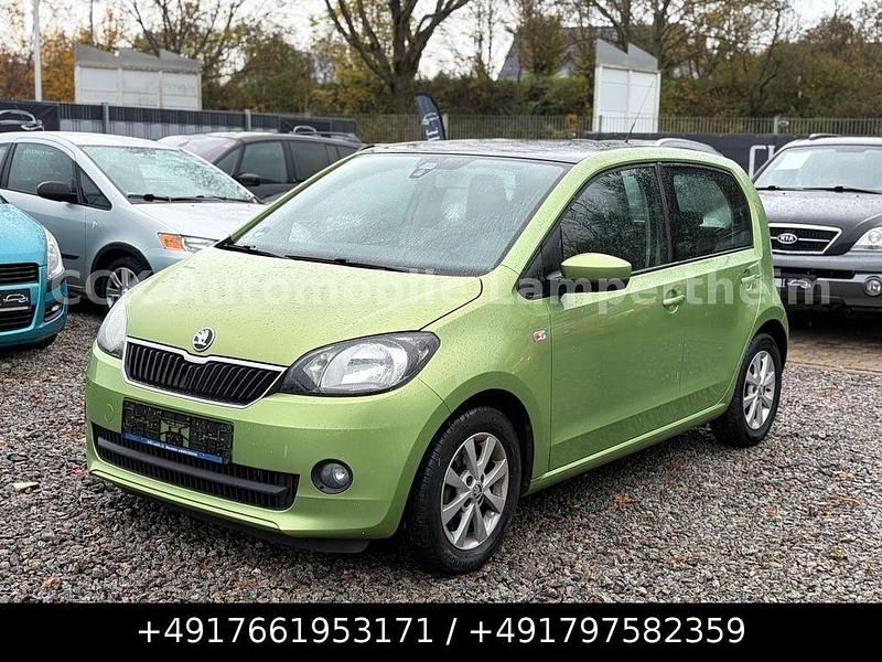 Gebraucht Skoda Citigo Elegance 75 PS (55 kW) 2012 Grün Kleinwagen
