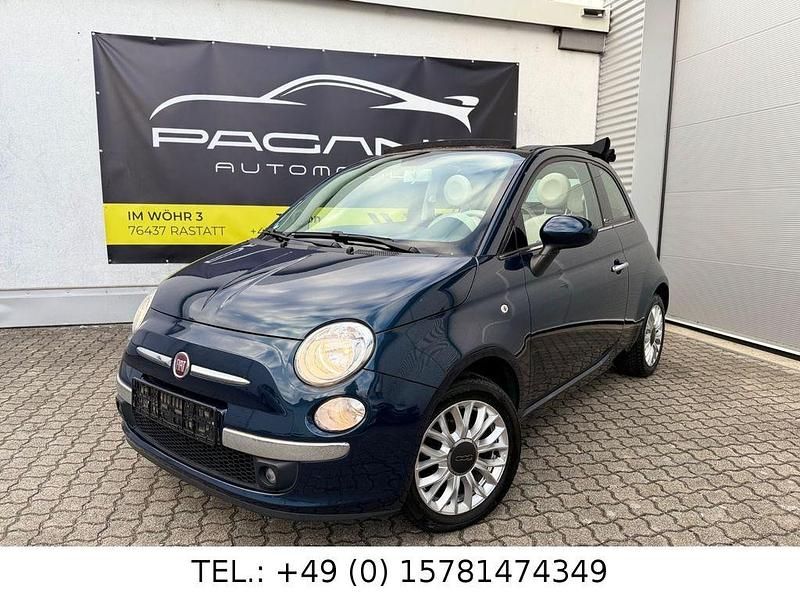 Blau Gebraucht 2015 Fiat 500C Cabrio | 7.800 € (Fairer Preis) - Bild 1/4