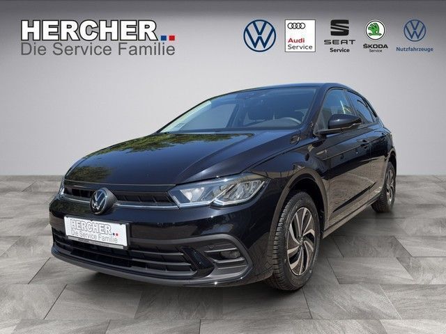 Black metallic Neu 2025 VW Polo Life Limousine | 23.990 € (Guter Preis) - Bild 1/4