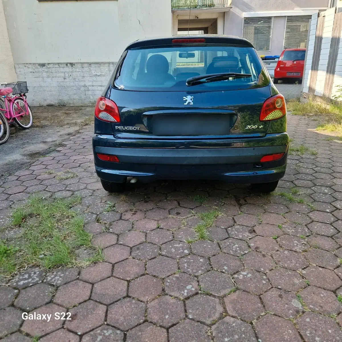 Gebraucht Peugeot 206+ 2010 Schwarz Kleinwagen