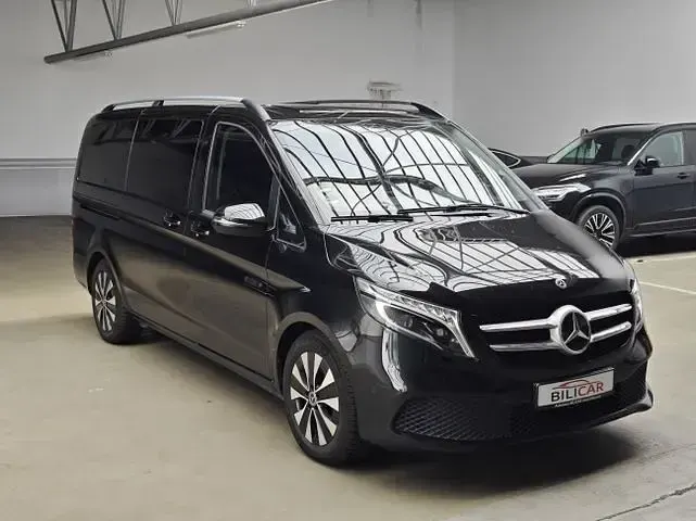 Gebraucht Mercedes V250 Avantgarde 190 PS (139 kW) 2021 Schwarz (obsidianschwarz metallic) Van / Kleinbus