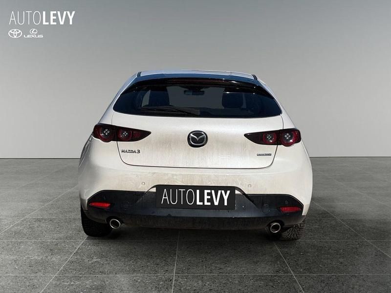 Gebraucht Mazda 3 Selection 122 PS (89 kW) 2021 Snowflake white pearl (metallic) Limousine