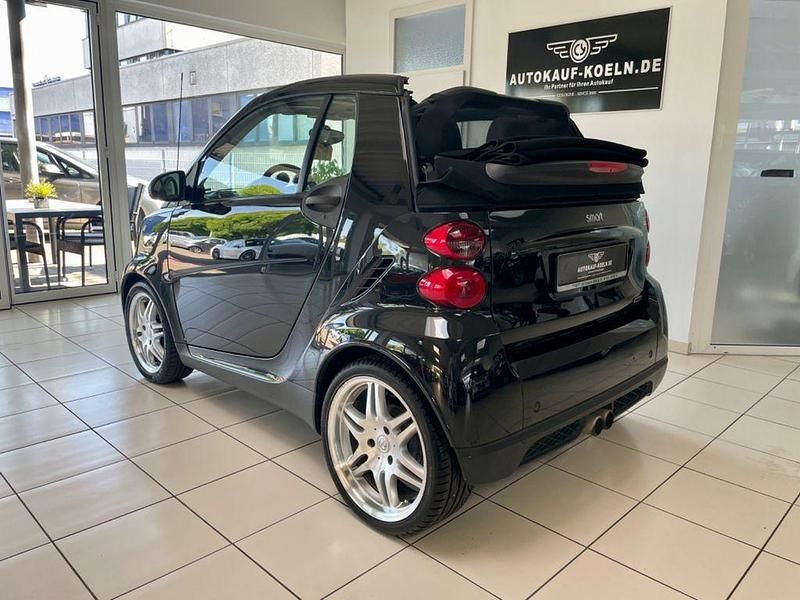 Gebraucht Smart ForTwo Cabrio Brabus 98 PS (72 kW) 2009 Schwarz Cabrio