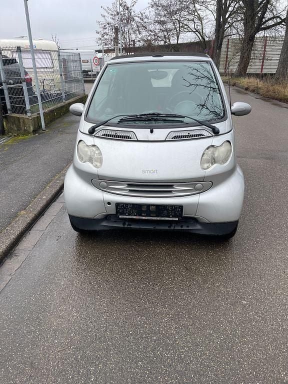 Silber Gebraucht 2002 Smart ForTwo Cabrio Pure Cabrio | 950 € (Guter Preis) - Bild 1/4