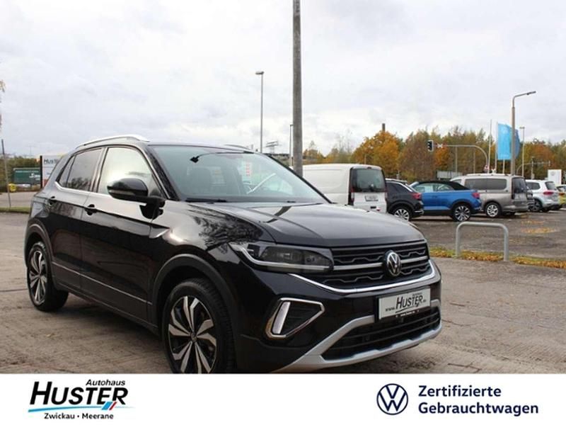 Schwarz Gebraucht 2024 VW T-Cross Style SUV | 25.985 € (Teuer) - Bild 1/4