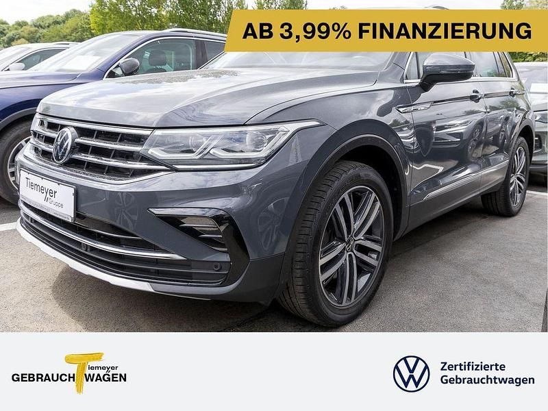 Grau Gebraucht 2021 VW Tiguan Elegance SUV | 29.450 € (Guter Preis) - Bild 1/4