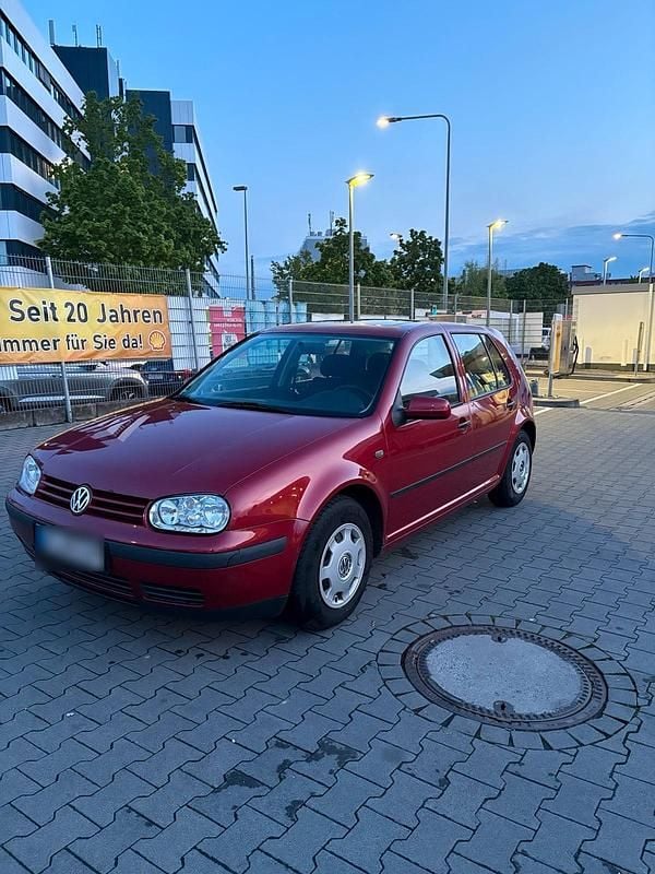 Gebraucht VW Golf IV 75 PS (55 kW) 1997 Rot Kleinwagen