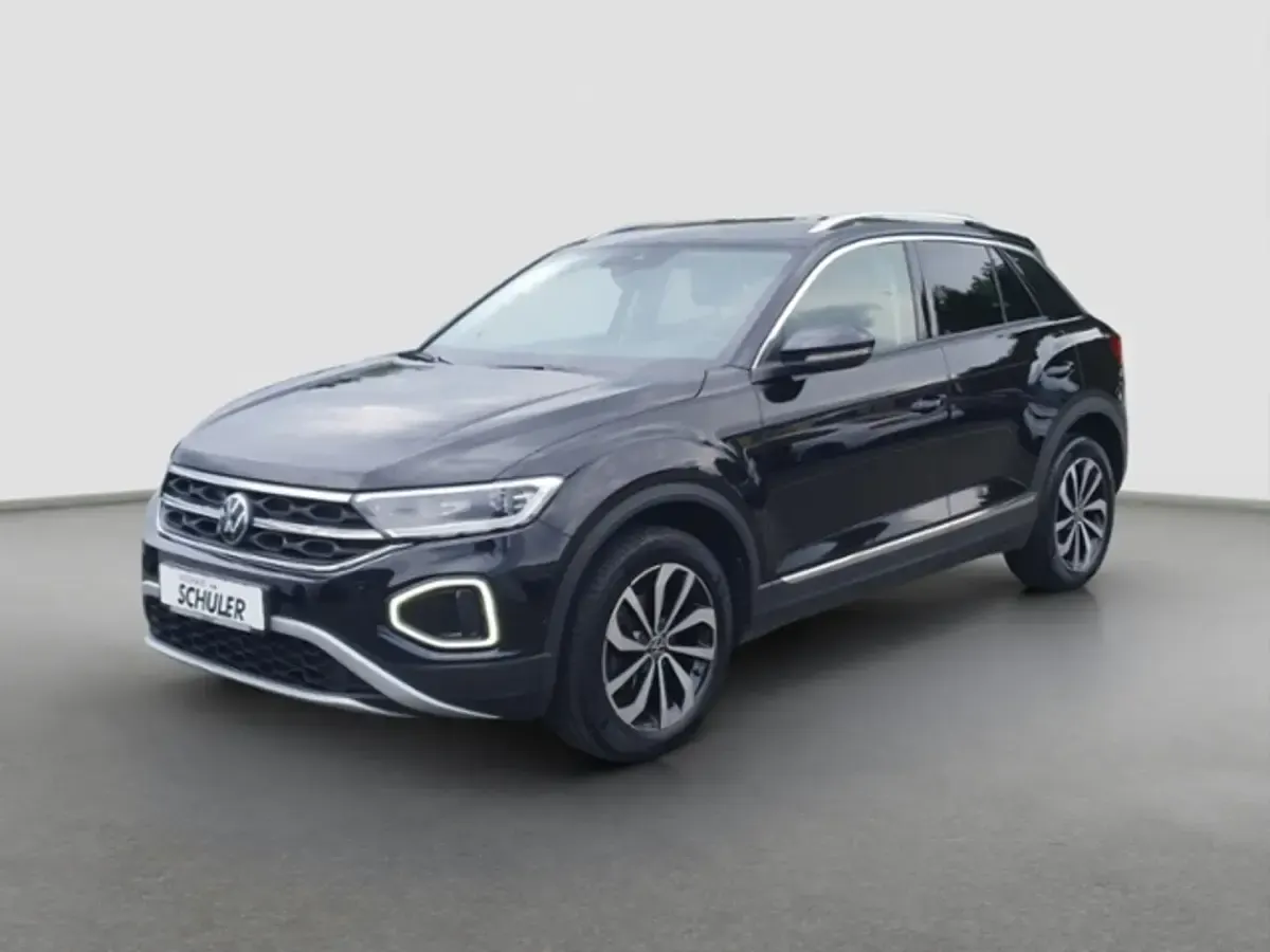 Gebraucht VW T-Roc IQ Drive 150 PS (110 kW) 2022 Schwarz SUV