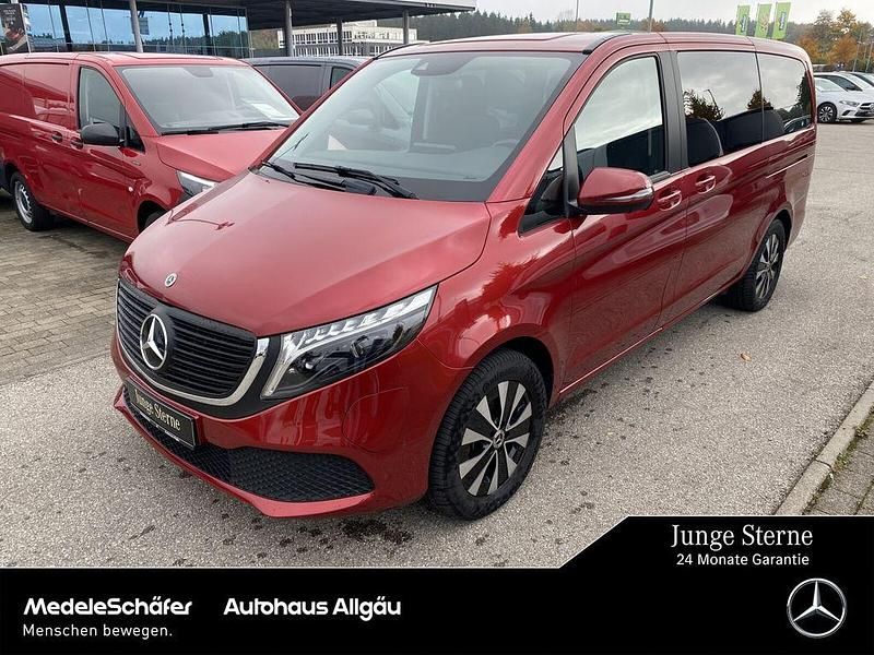 Hyazinthrot Gebraucht 2024 Mercedes EQV300 Van / Kleinbus | 45.850 € (Superpreis) - Bild 1/4