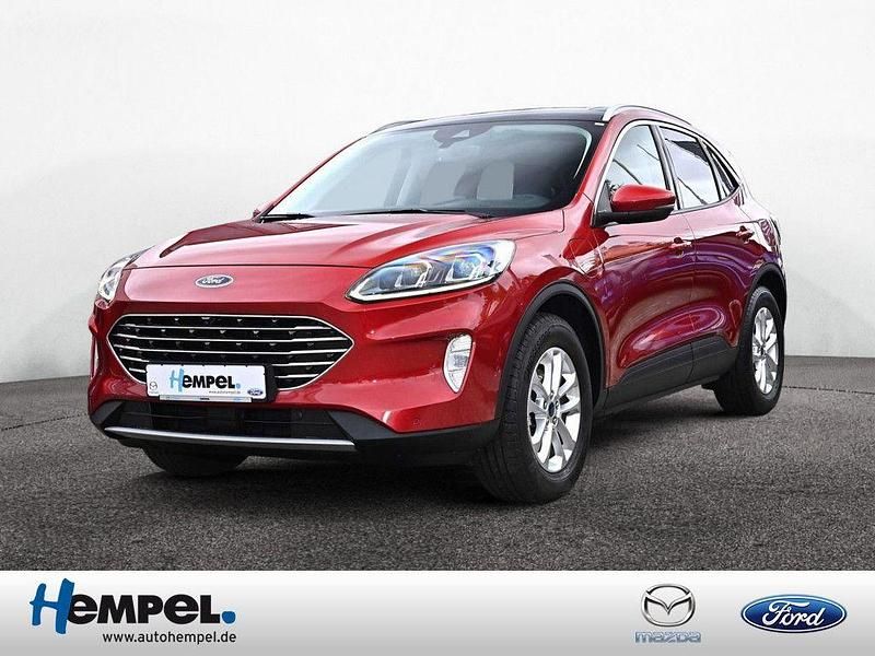 Rot Gebraucht 2021 Ford Kuga Titanium X SUV | 24.950 € (Fairer Preis) - Bild 1/4