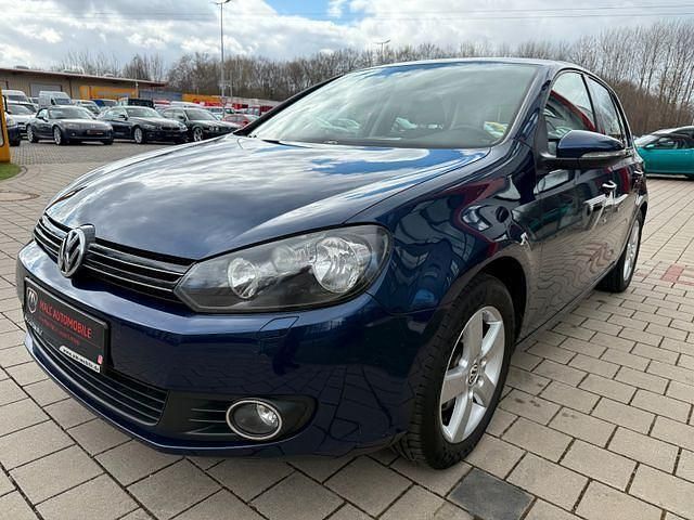 Gebraucht VW Golf VI Comfortline 140 PS (102 kW) 2010 Blau Kleinwagen
