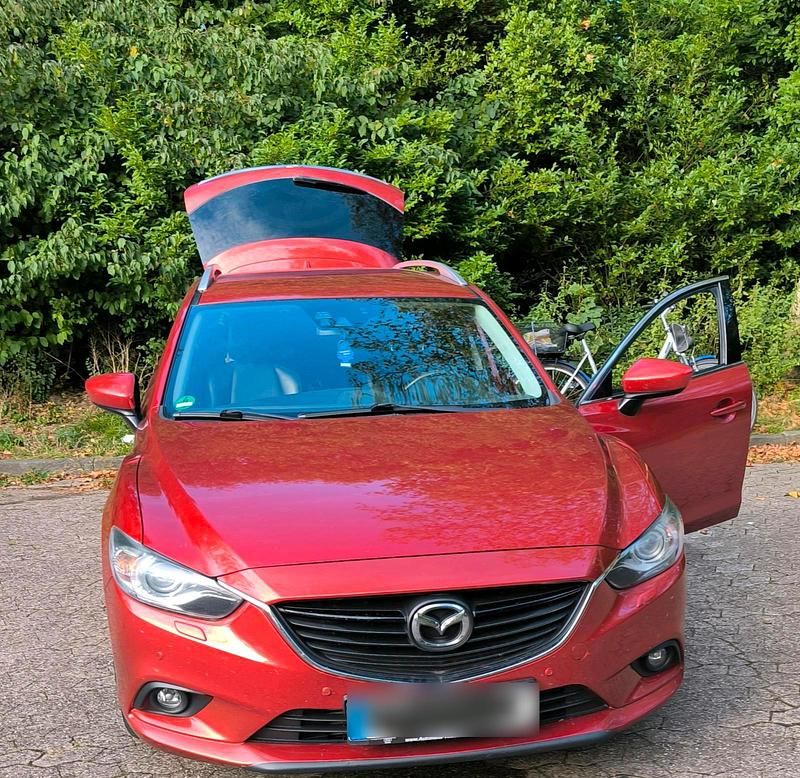 Rot Gebraucht 2013 Mazda 6 Kombi | 4.900 € (Etwas zu teuer) - Bild 1/4