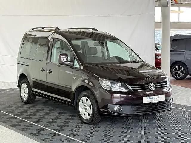 Usata VW Caddy 105 CV (77 kW) 2012 Nero Monovolume