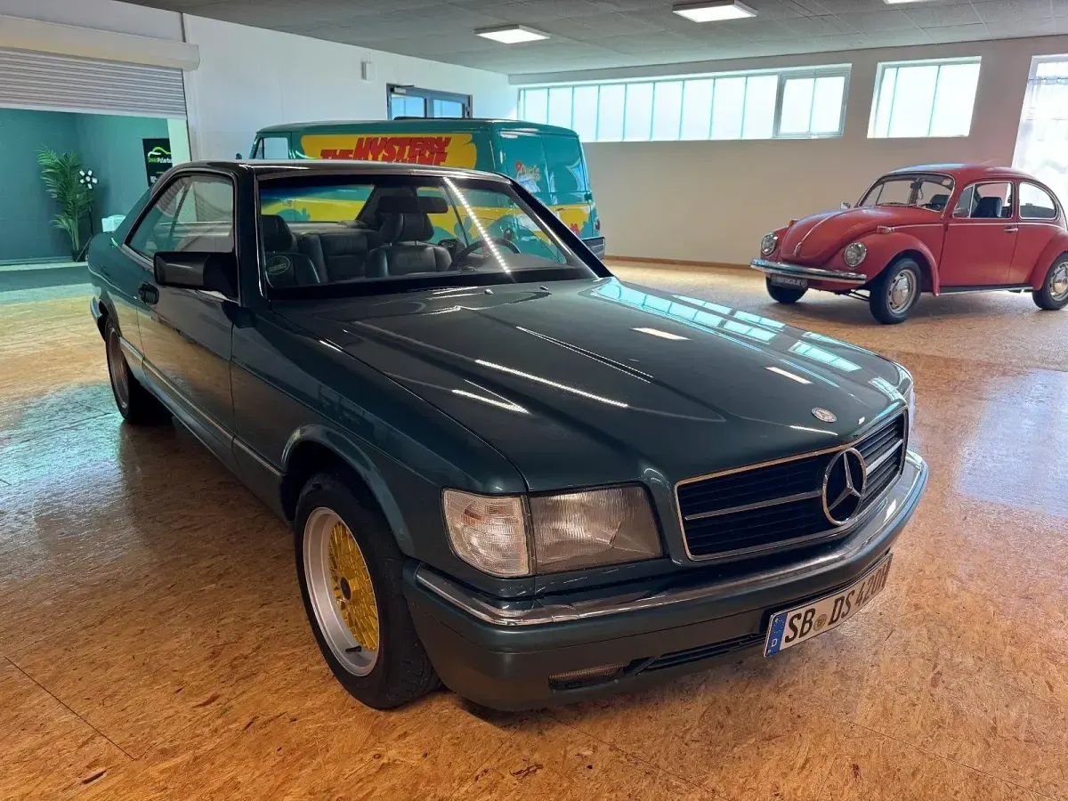 Gebraucht Mercedes 420 224 PS (164 kW) 1989 Blau Limousine