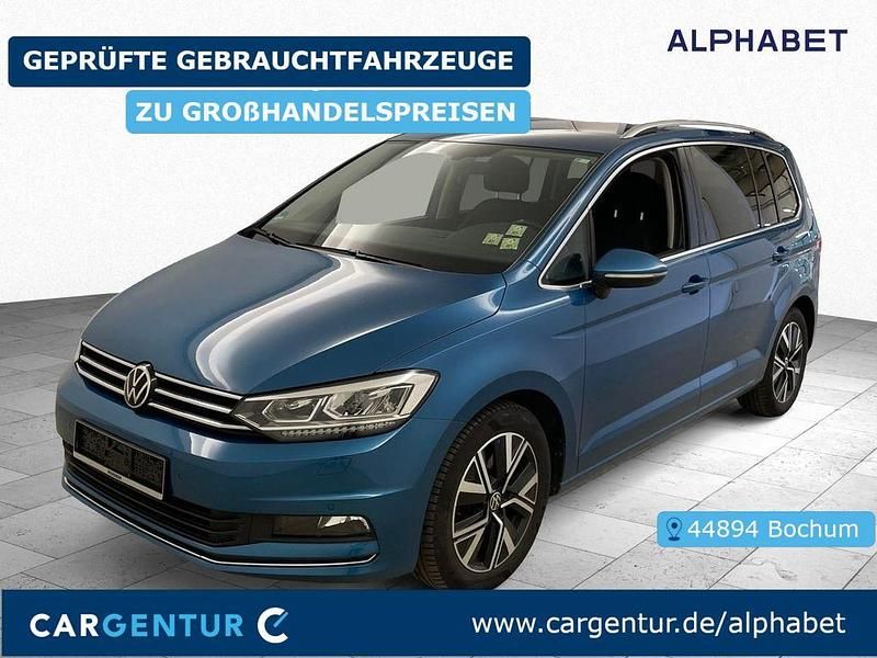 Caribbean blue Gebraucht 2021 VW Touran Highline Van / Kleinbus | 17.407 € (Superpreis) - Bild 1/2